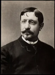 Benjamin Constant (1845-1902) francia festő és rézkarc portréja.